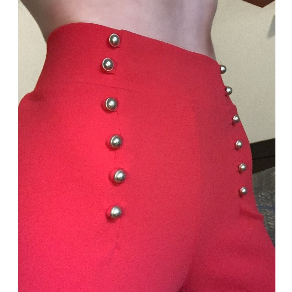 *New* Red boot cut pants